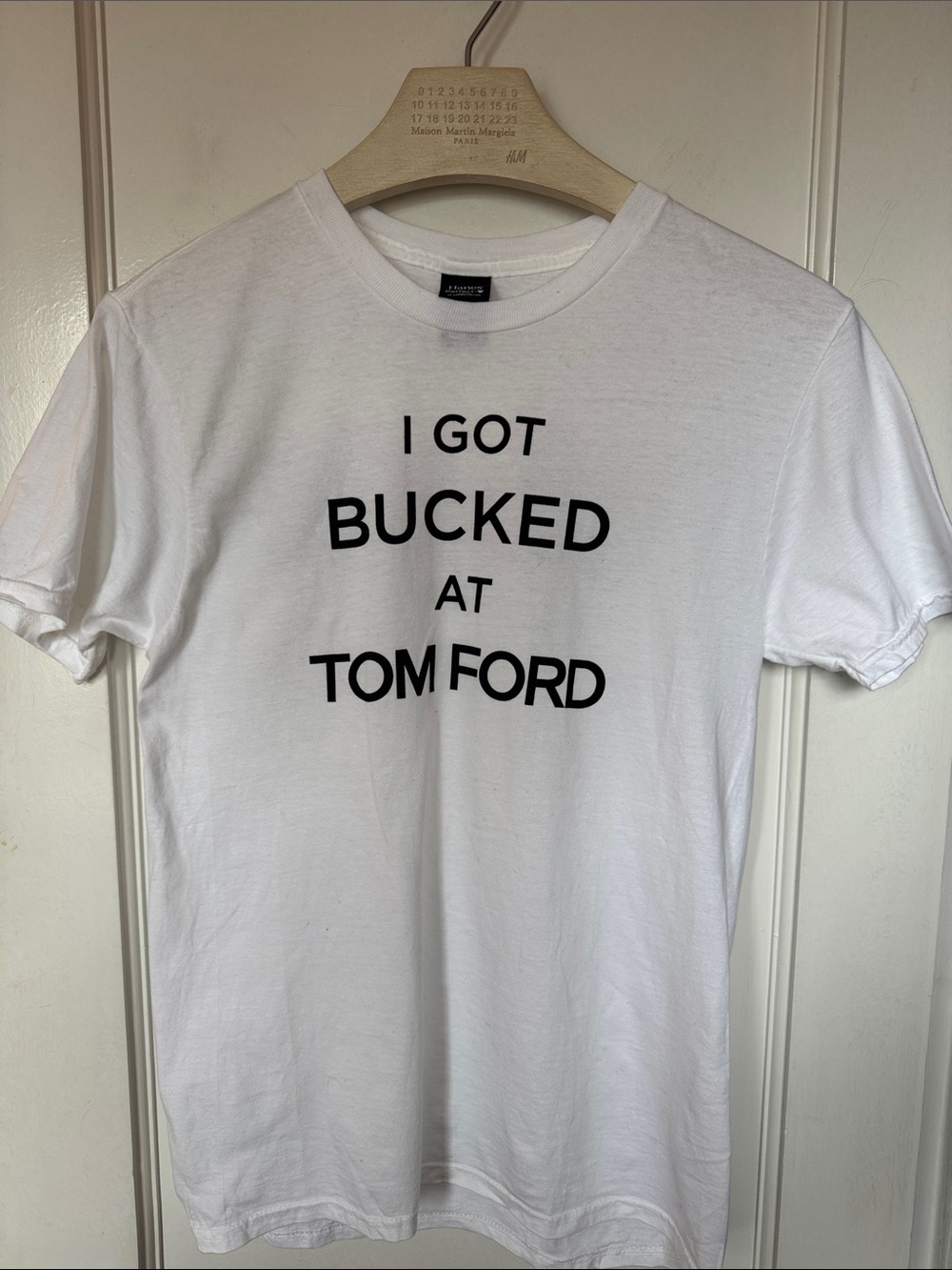 Tom Ford Ombre Leather Promotional T-Shirt